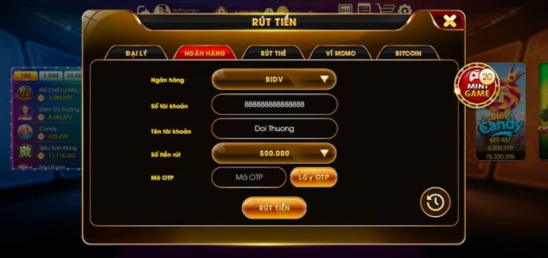 Tốc độ trả thưởng siêu nhanh