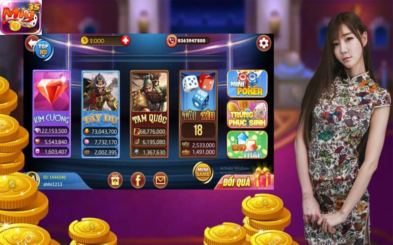 Chơi game vui nhận ngay mã code giá trị tại Mig35 Giftcode
