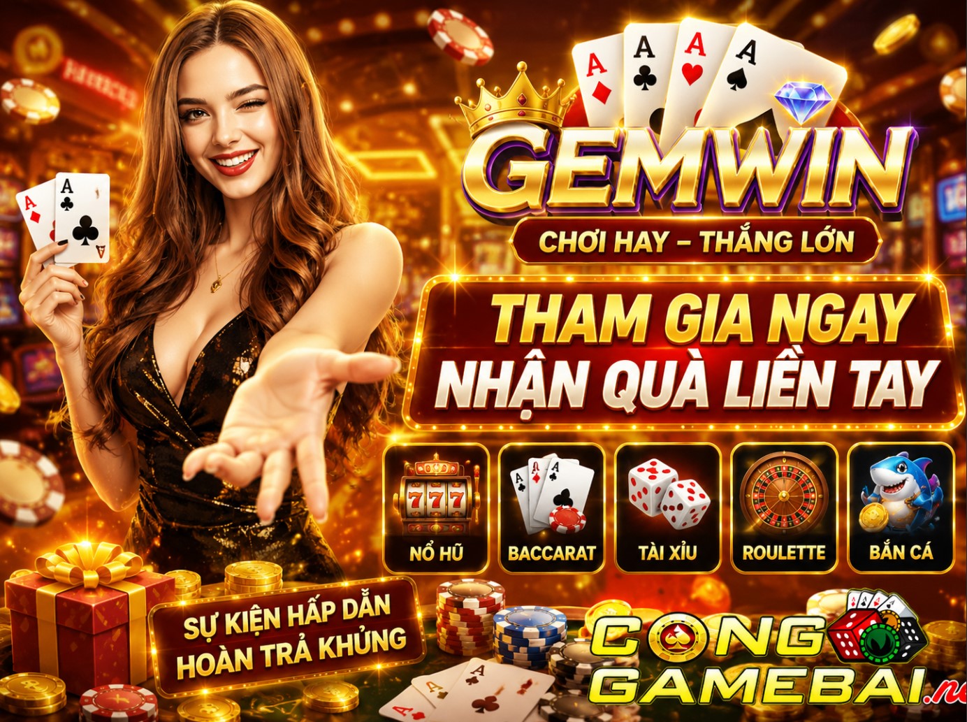 Gemwin – Cổng Game Trực Tuyến Đang Tạo Dấu Ấn Với Phong Cách Giải Trí Hiện Đại